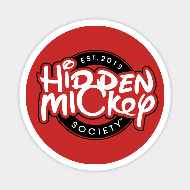 Classic Black & White HMS Logo Magnet by hiddenmickeysociety